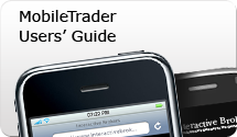 Mobile Trader Users' Guide