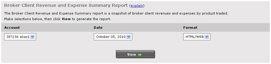 Revenue and Expense Summary