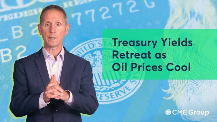 Treasury Yields Retreat as Oil Prices Cool
