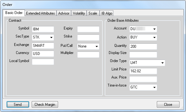 Getting Started With The TWS C API Webinar Notes Interactive Brokers LLC