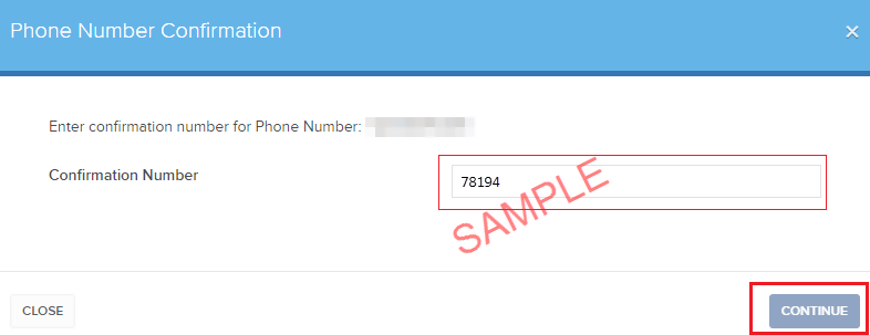 Verify Mobile Number