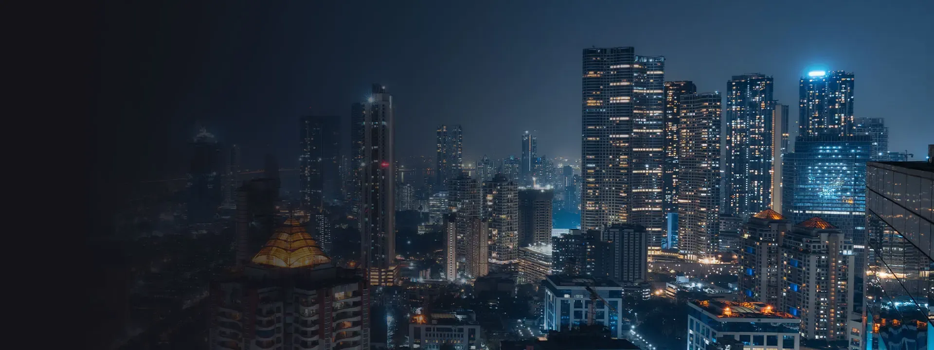 Mumbai Skyline at Night